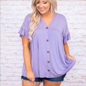 Bittersweet Beginnings Top, Lavender - Never Worn